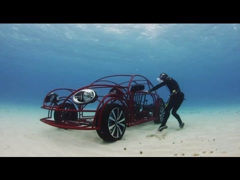 اكتشاف سيذهلك سيارة تمشي تحت الماء