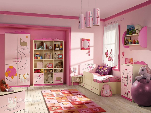 ديكورات مختلفة وجميلة لتزيين غرف نوم الأطفال تشعرهم بالراحة والهدوء