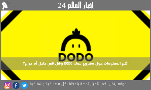 أهم المعلومات حول مشروع عملة DODO وهل هي حلال أم حرام؟